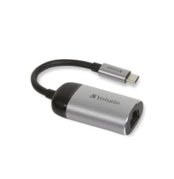 Verbatim 49146 station d'accueil USB 3.2 Gen 1 (3.1 Gen 1) Type-C Noir, Argent (49146)