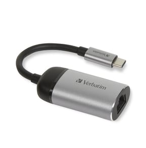 Verbatim 49146 station d'accueil USB 3.2 Gen 1 (3.1 Gen 1) Type-C Noir, Argent (49146)