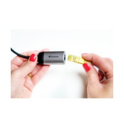 Verbatim 49146 station d'accueil USB 3.2 Gen 1 (3.1 Gen 1) Type-C Noir, Argent (49146)