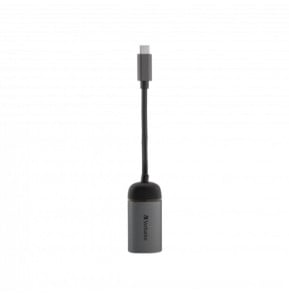 Verbatim 49146 station d'accueil USB 3.2 Gen 1 (3.1 Gen 1) Type-C Noir, Argent (49146)