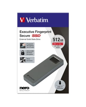 Verbatim 53656 lecteur à circuits intégrés externe 512 Go Gris (53656)