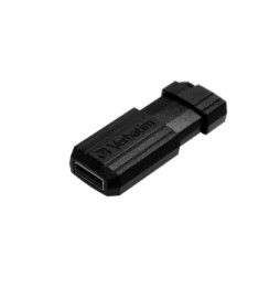 Verbatim Micro-clé USBPinStripe de 8 Go - noire PinStripe, USB 2.0, 8 GB, Noire  (49062)
