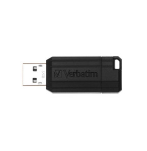 Verbatim Micro-clé USBPinStripe de 32 Go - noire Micro-clé USB PinStripe de 32 Go - noire  (49064)