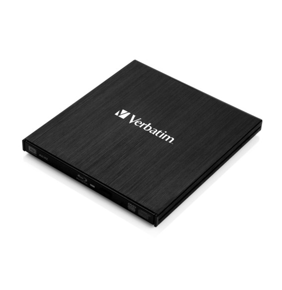 Verbatim External Slimline lecteur de disques optiques Blu-Ray RW Noir (43890)