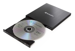 Verbatim External Slimline lecteur de disques optiques Blu-Ray RW Noir (43890) — image 3