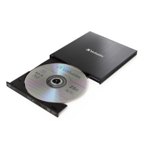 Verbatim External Slimline lecteur de disques optiques Blu-Ray RW Noir (43890)