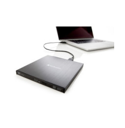 Verbatim External Slimline lecteur de disques optiques Blu-Ray RW Noir (43890)