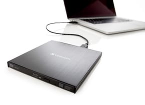 Verbatim External Slimline lecteur de disques optiques Blu-Ray RW Noir (43890) — image 4