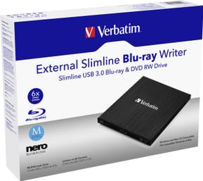 Verbatim External Slimline lecteur de disques optiques Blu-Ray RW Noir (43890) — image 7