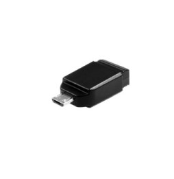 Verbatim Clé NANO USB 16 Go avec adaptateur Micro USB Store' n' Go Nano, USB 2.0, 16GB  (49821)