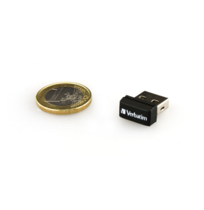 Verbatim Clé NANO USB Store 'n' Stay 16 Go Store 'n' Stay Nano, USB 2.0, 16GB  (97464)