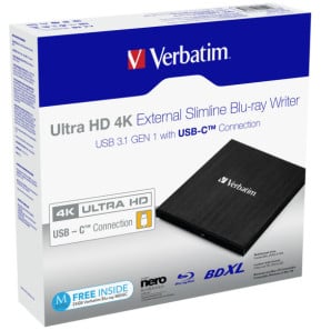 Verbatim 43888 lecteur de disques optiques Blu-Ray DVD Combo Noir (43888)