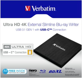 Verbatim 43888 lecteur de disques optiques Blu-Ray DVD Combo Noir (43888) — image 6