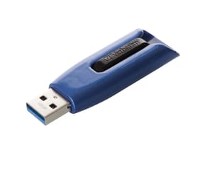 Verbatim Clé USB V3 MAX de 128 Go Store 'n' Go V3 Max, USB 3.0, 128GB  (49808)