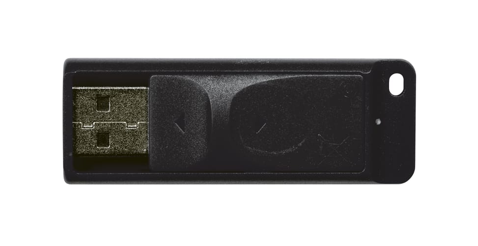 Verbatim Clé USB Slider (16 Go) Store 'n' Go, USB 2.0, 16GB  (98696) — image 3