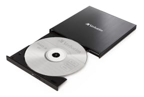 Verbatim 43886 lecteur de disques optiques DVD±RW Noir CD/DVD, 4 MB, USB-C, 145 x 133 x 11 mm, 237 g  (43886) — image 2