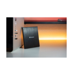 Verbatim 43886 lecteur de disques optiques DVD±RW Noir CD/DVD, 4 MB, USB-C, 145 x 133 x 11 mm, 237 g  (43886)