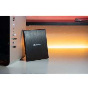 Verbatim 43886 lecteur de disques optiques DVD±RW Noir CD/DVD, 4 MB, USB-C, 145 x 133 x 11 mm, 237 g  (43886)
