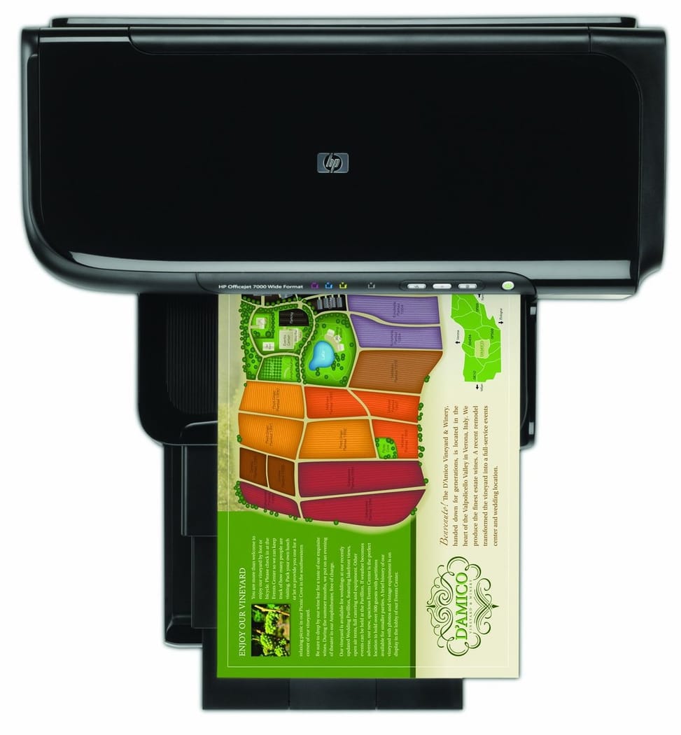 Imprimante grand format HP Officejet 7000 - E809a (C9299A)