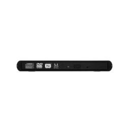 Verbatim Slimline CD/DVD lecteur de disques optiques DVD-RW Noir 8X DVD Write Speed, 24X CD Write Speed, USB 2.0  (98938)