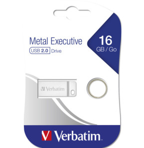 Verbatim Clé USB 2.0 Executive métallique 16 GB Clé USB 2.0 Executive métallique 16GB  (98748)