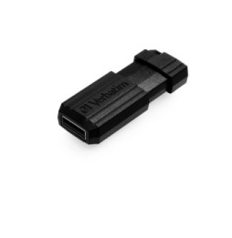 Verbatim Micro-clé USBPinStripe de 128 Go - noire PinStripe USB Drive 128GB  (49071)