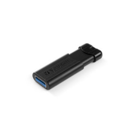 Verbatim Clé USBPinStripe 3.0 de 64 Go - Noire PinStripe, USB 3.0, 64GB, Noire  (49318)