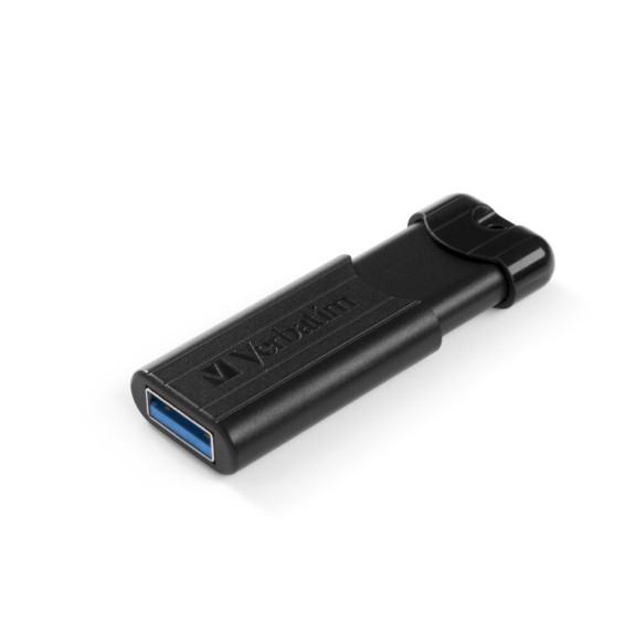 Verbatim Clé USBPinStripe 3.0 de 64 Go - Noire PinStripe, USB 3.0, 64GB, Noire (49318)