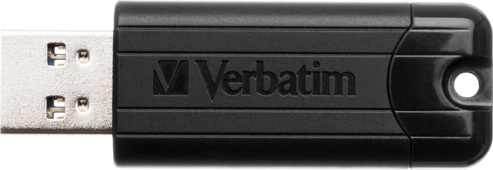 Verbatim Clé USBPinStripe 3.0 de 64 Go - Noire PinStripe, USB 3.0, 64GB, Noire  (49318) — image 4