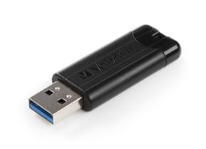 Verbatim Clé USBPinStripe 3.0 de 256 Go - Noire PinStripe, USB 3.0, 256GGB, Noire  (49320) — image 2