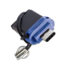 Verbatim Clé USB à double connectique de type C/USB 3.0 32 Go 32 GB, USB-C/USB 3.0, 34 x 19 x 7 mm  (49966)