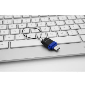Verbatim Clé USB à double connectique de type C/USB 3.0 32 Go 32 GB, USB-C/USB 3.0, 34 x 19 x 7 mm  (49966)