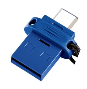 Verbatim Clé USB à double connectique de type C/USB 3.0 32 Go 32 GB, USB-C/USB 3.0, 34 x 19 x 7 mm  (49966)