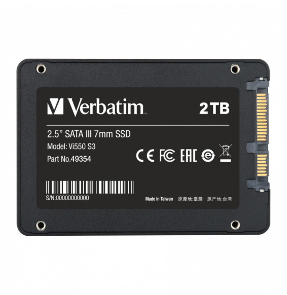 Verbatim Vi550 S3 2.5" 2 To Série ATA III (49354)