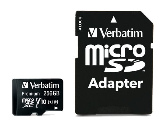 Verbatim Premium U1 256 Go MicroSDXC UHS-I Classe 10 (44087) — image 2