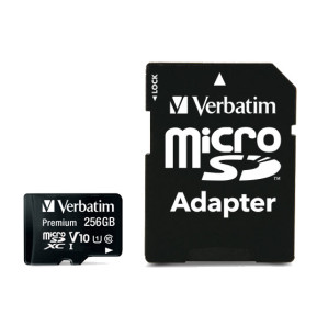 Verbatim Premium U1 256 Go MicroSDXC UHS-I Classe 10 (44087)
