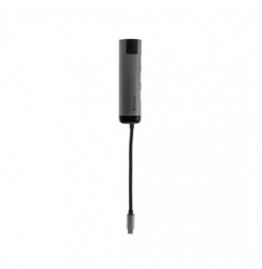 Verbatim 49141 station d'accueil USB 3.2 Gen 1 (3.1 Gen 1) Type-C Noir, Argent (49141)