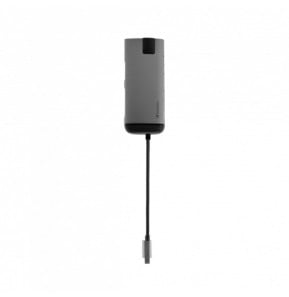 Verbatim 49142 station d'accueil USB 3.2 Gen 1 (3.1 Gen 1) Type-C Noir, Argent (49142)
