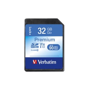 Verbatim Premium 32 Go SDHC Classe 10 Verbatim Premium 32 GB SDHC Class 10 (43963)