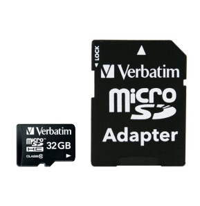 Verbatim Premium 32 Go MicroSDHC Classe 10 32GB, Micro SDHC, Class 10  (44083)