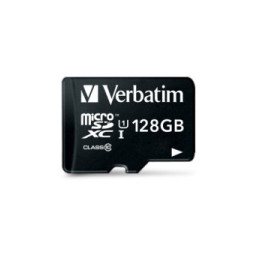 Verbatim Premium 128 Go MicroSDXC UHS-I Classe 10 128GB, MicroSDXC, Class 10  (44085)