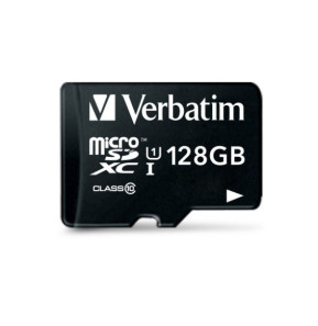 Verbatim Premium 128 Go MicroSDXC UHS-I Classe 10 128GB, MicroSDXC, Class 10  (44085)