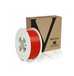 Verbatim 55053 matériel d'impression 3D PETg (polyéthylène téréphtalate glycolisé) Rouge 1 kg (55053)