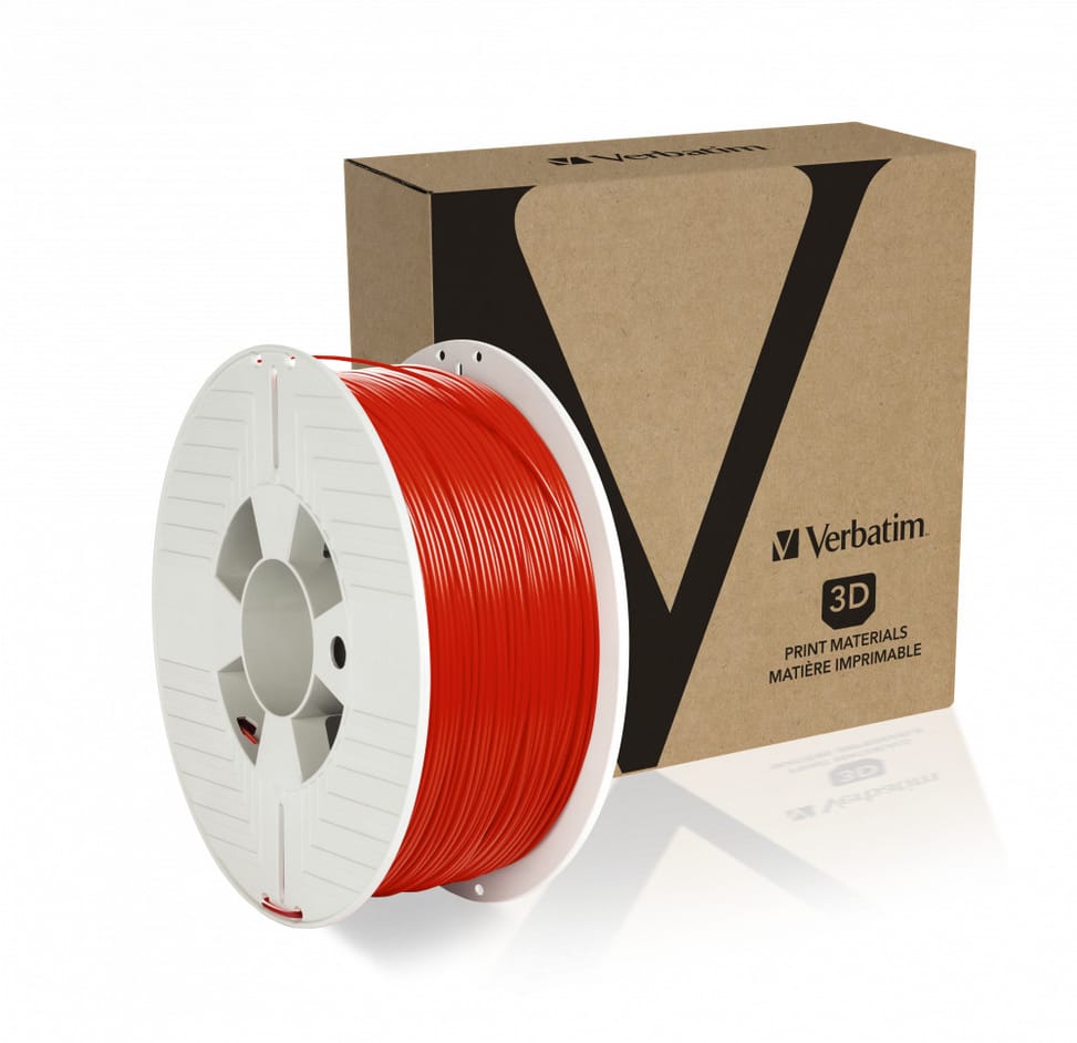 Verbatim 55053 matériel d'impression 3D PETg (polyéthylène téréphtalate glycolisé) Rouge 1 kg (55053) — image 2
