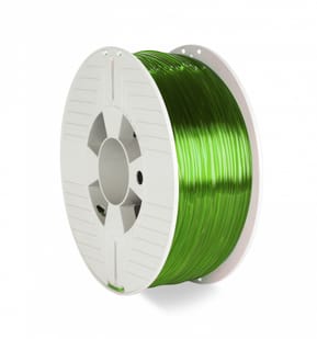 Verbatim 55065 matériel d'impression 3D PETg (polyéthylène téréphtalate glycolisé) Vert, Transparent 1 kg (55065)