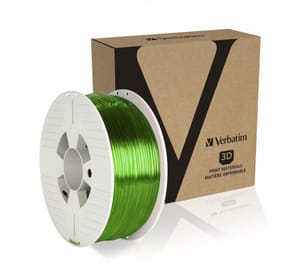 Verbatim 55065 matériel d'impression 3D PETg (polyéthylène téréphtalate glycolisé) Vert, Transparent 1 kg (55065) — image 2