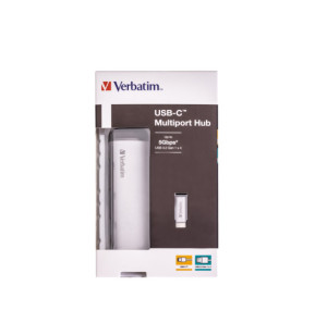 Verbatim Hub Multiports USB-C 4 ports USB 3.2 Gen 1 Hub Multiports USB-C 4 ports USB 3.2 Gen 1  (49147)