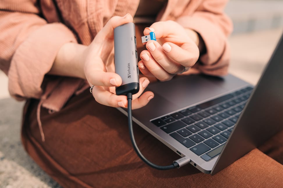 Verbatim Hub Multiports USB-C 4 ports USB 3.2 Gen 1 Hub Multiports USB-C 4 ports USB 3.2 Gen 1  (49147) — image 9