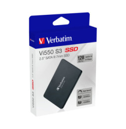 Verbatim Vi550 S3 SSD 128GB Vi550 SSD Interne SATA III 2.5” 128GB  (49350)