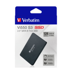 Verbatim Vi550 S3 SSD 128GB Vi550 SSD Interne SATA III 2.5” 128GB  (49350)